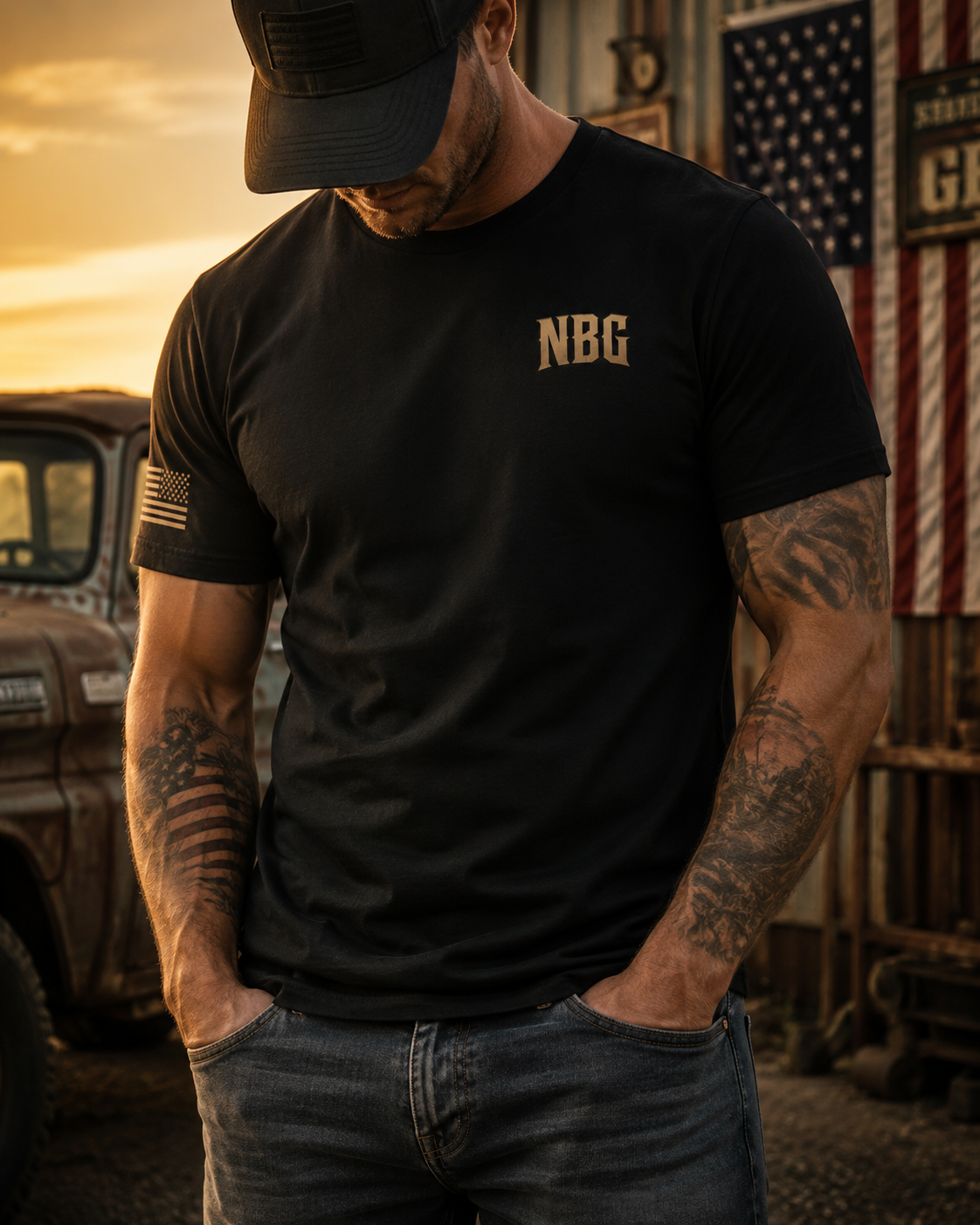 Built to Endure Eagle Tee